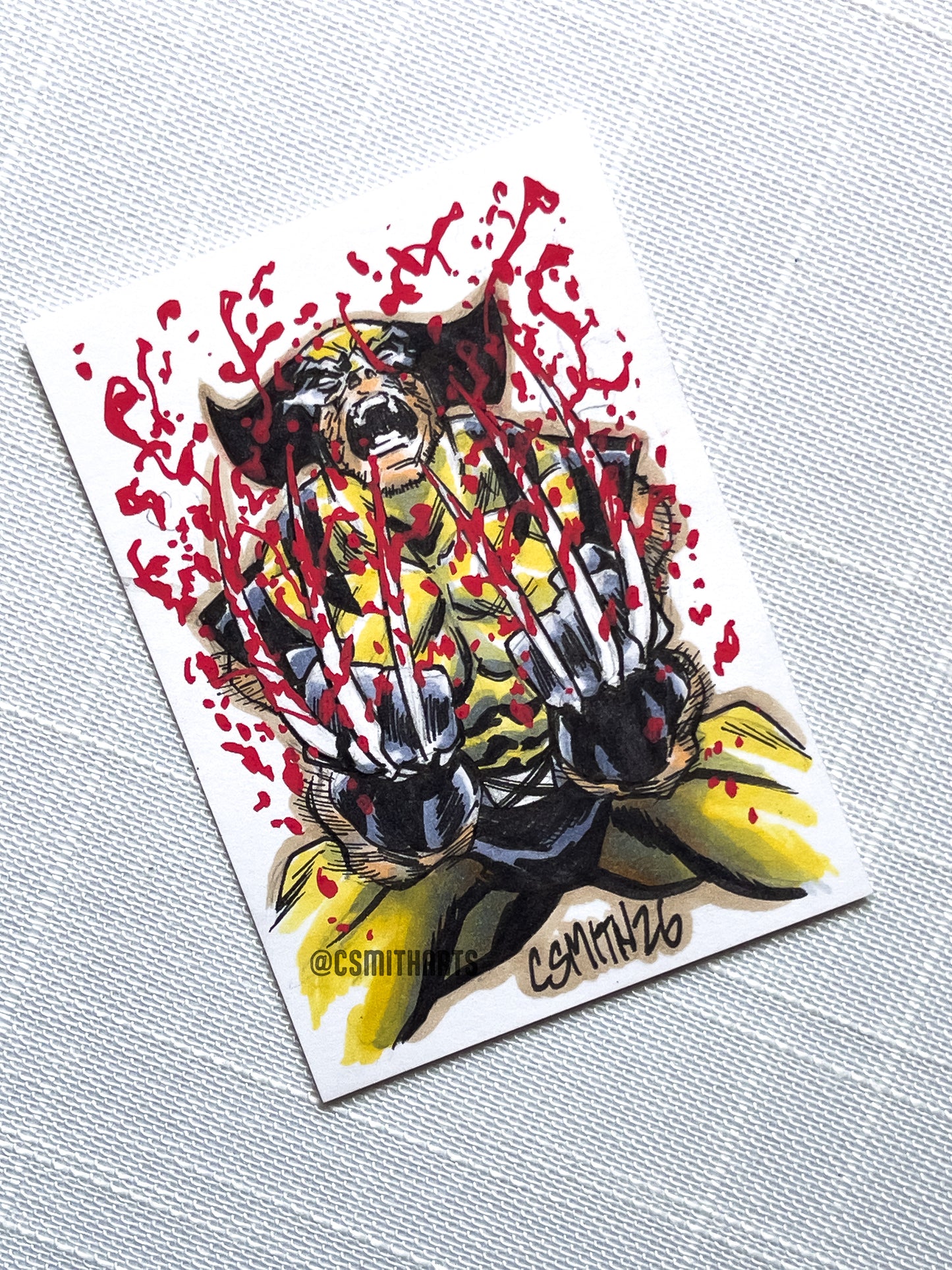 Wolverine Sketch Card